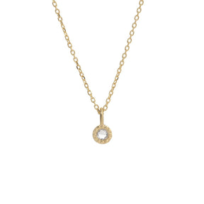 Rose Cut Diamond Mazurka Necklace