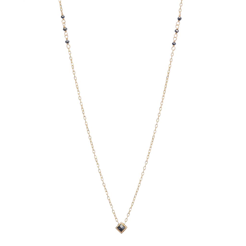 Black Diamond PC Necklace (ready to ship option)*