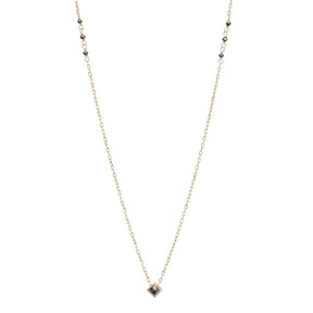 Black Diamond PC Necklace (ready to ship option)*