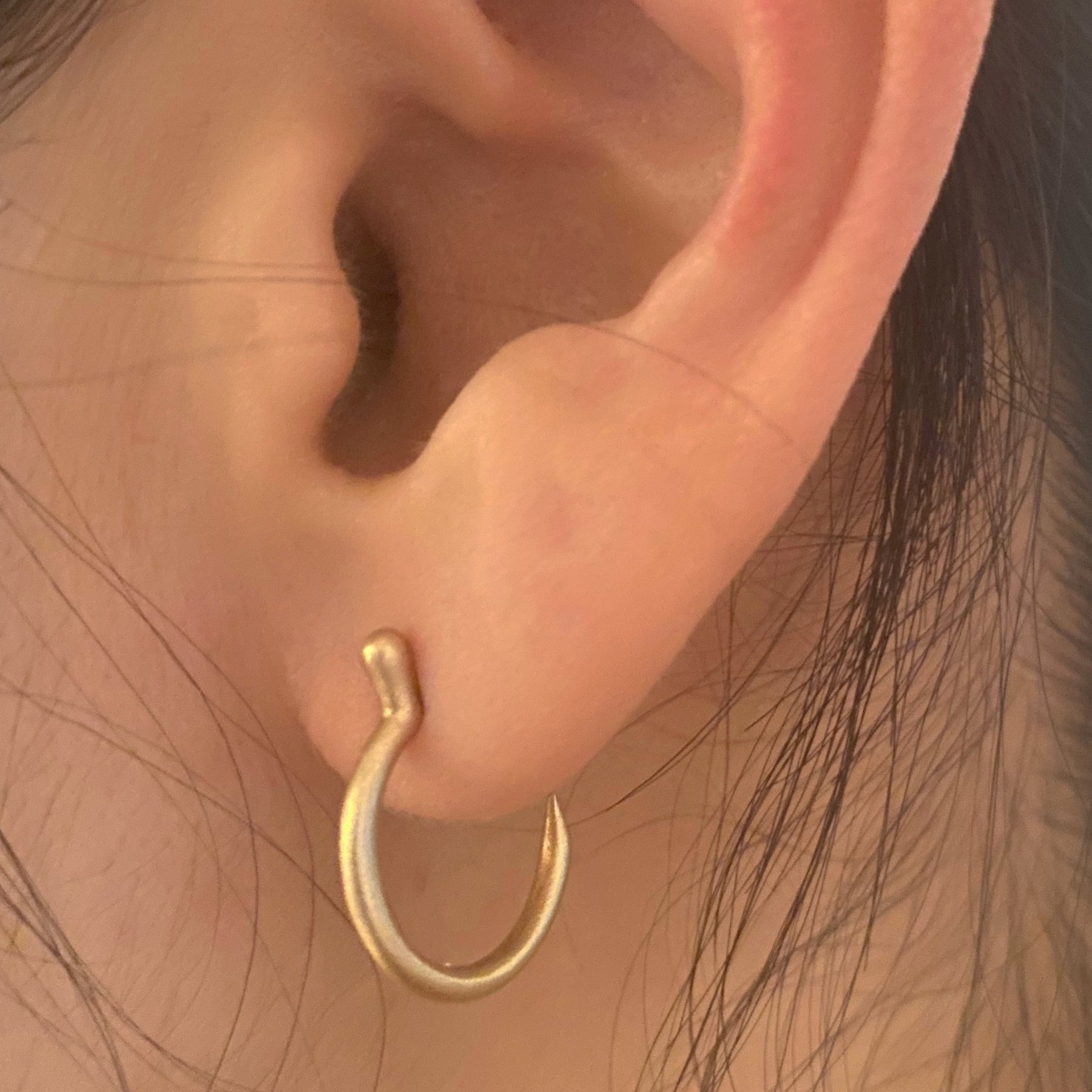 Midi Hoop Earrings (Pair)