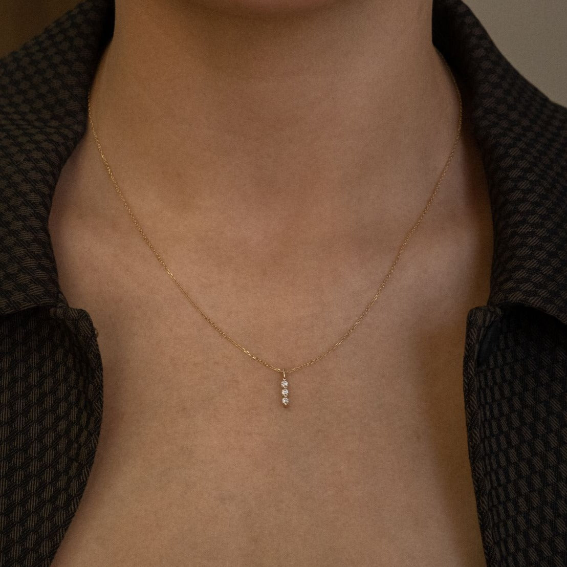 Diamond Stack Necklace