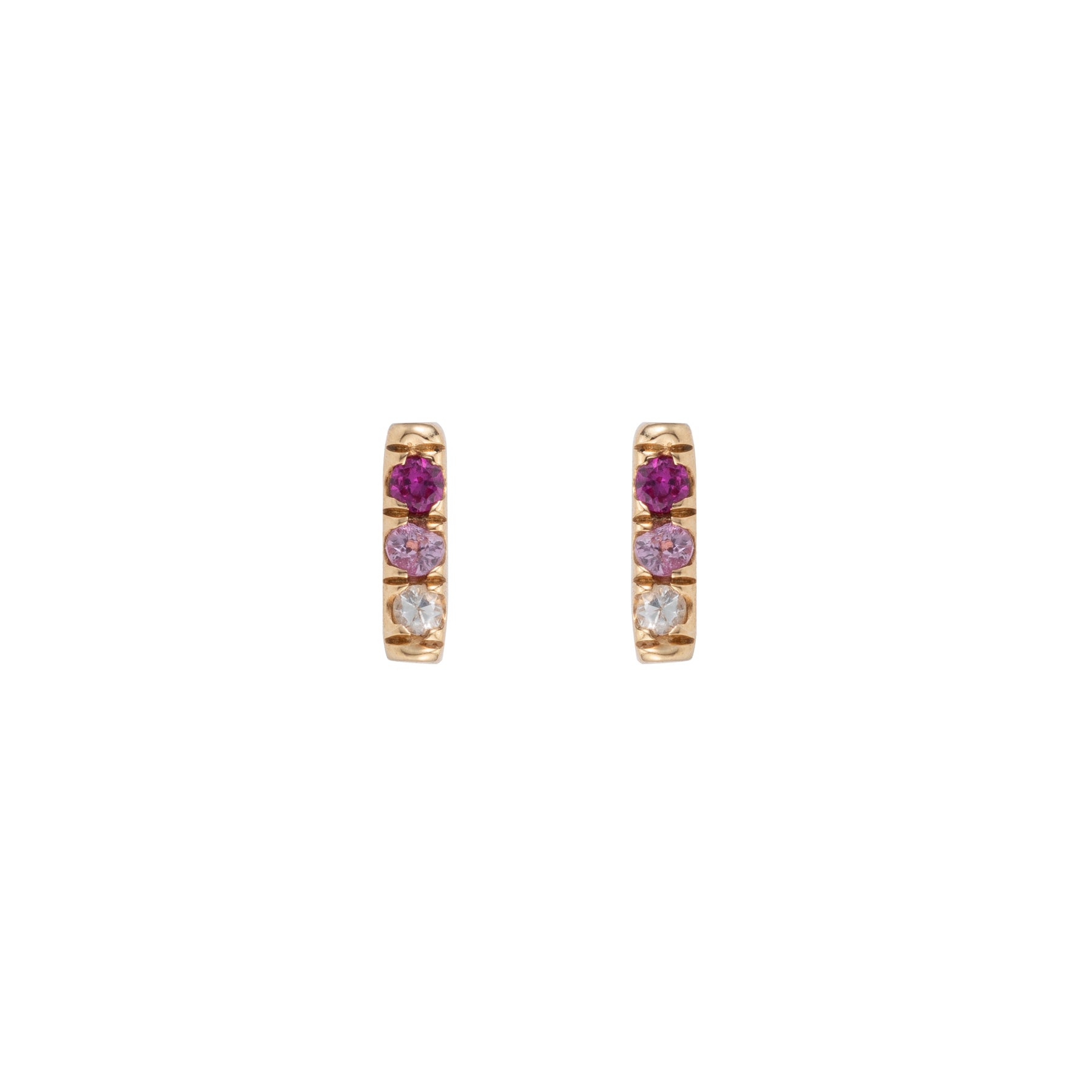 PINK EQUILIBRIUM STUD (SINGLE)